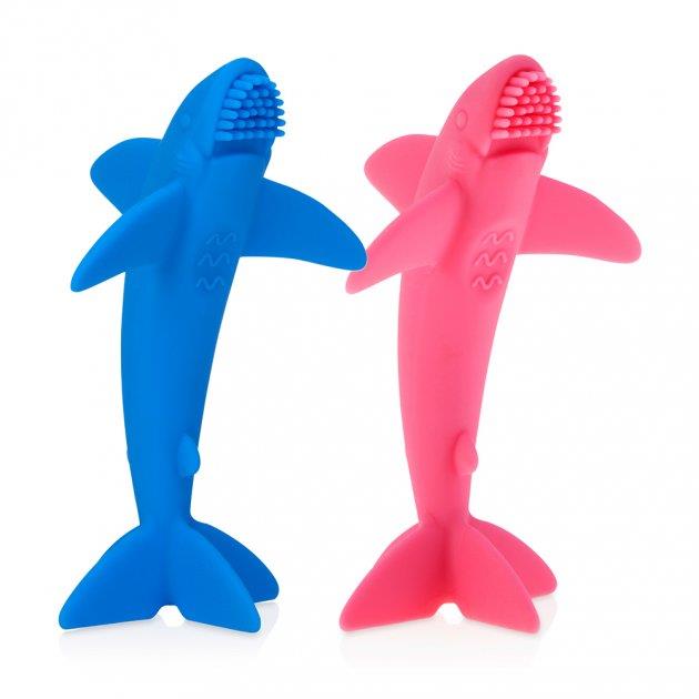 【Nuby】鯊魚固齒器