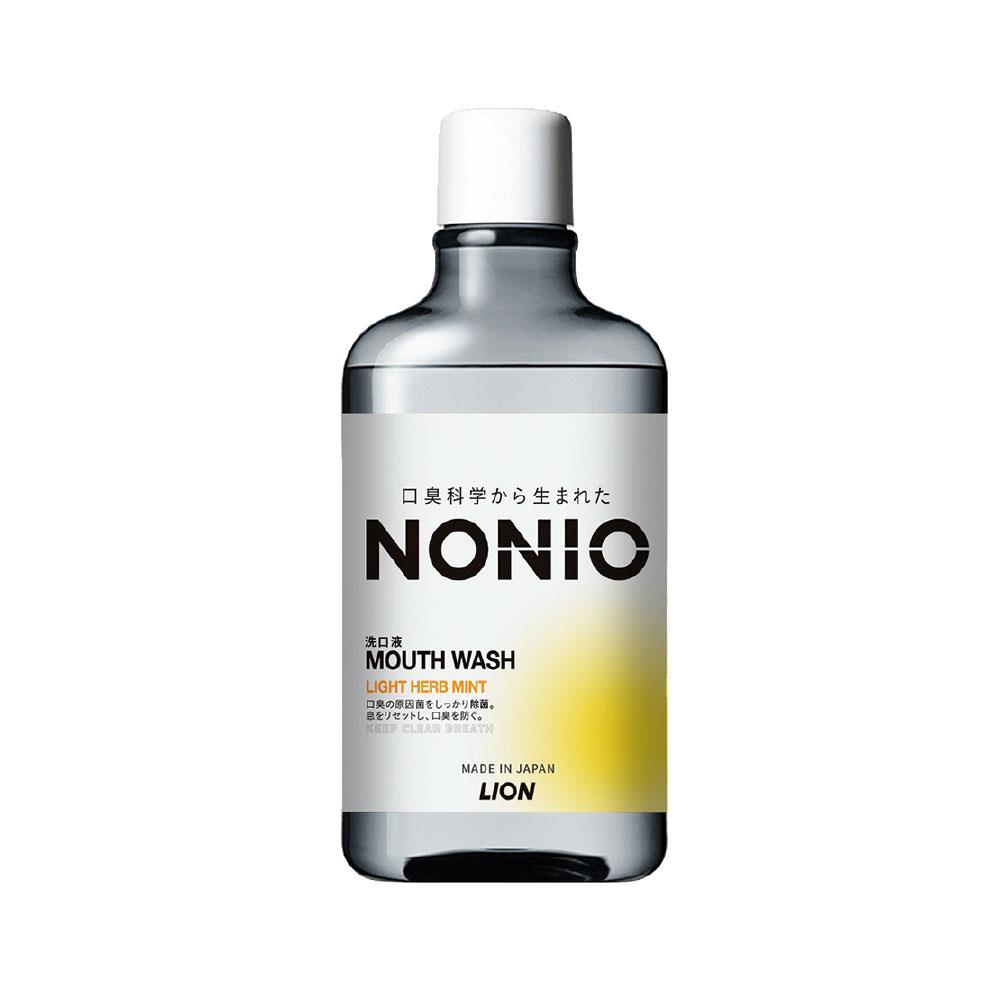 日本獅王NONIO終結口氣漱口水 薄荷600ml