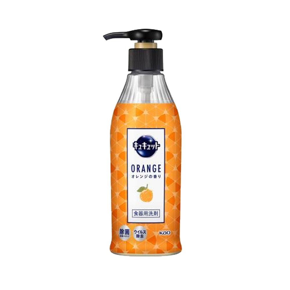 Cucute按壓式洗碗精 橙香300ml