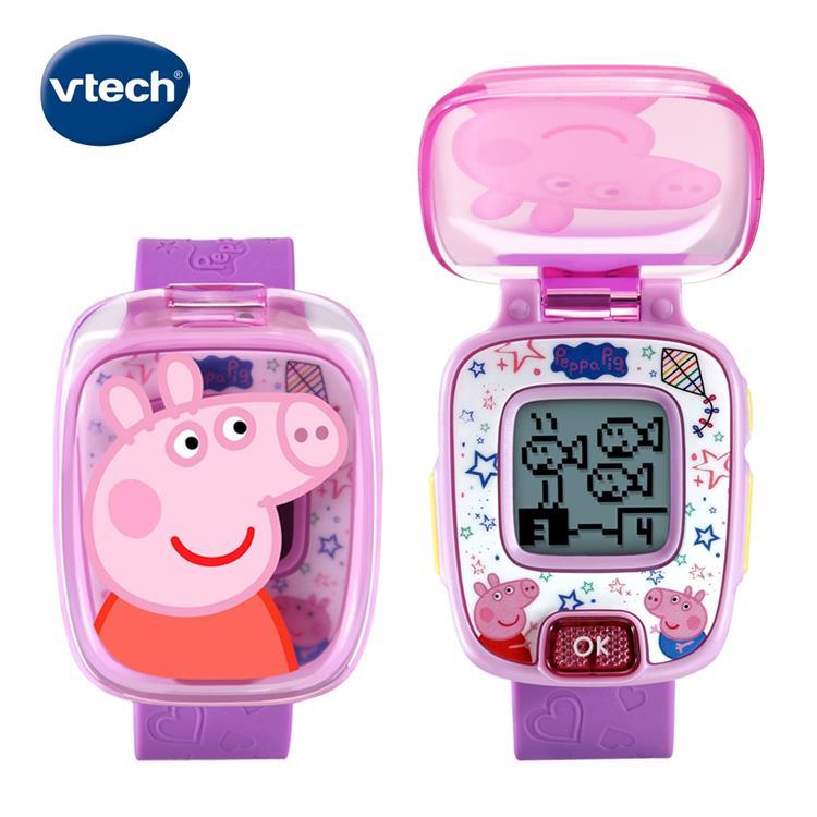 Vtech　粉紅豬小妹-多功能遊戲學習手錶-粉 _廠商直送