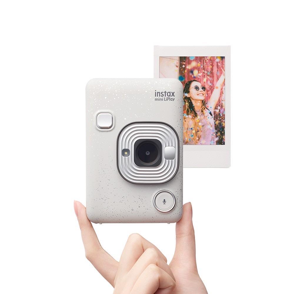 FUJIFILM 富士拍立得相機instax mini Liplay 公司貨岩石白-廠商直送