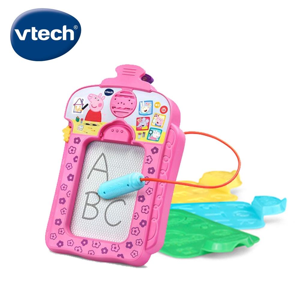 Vtech　粉紅豬小妹-音樂字母感應學習畫板_廠商直送