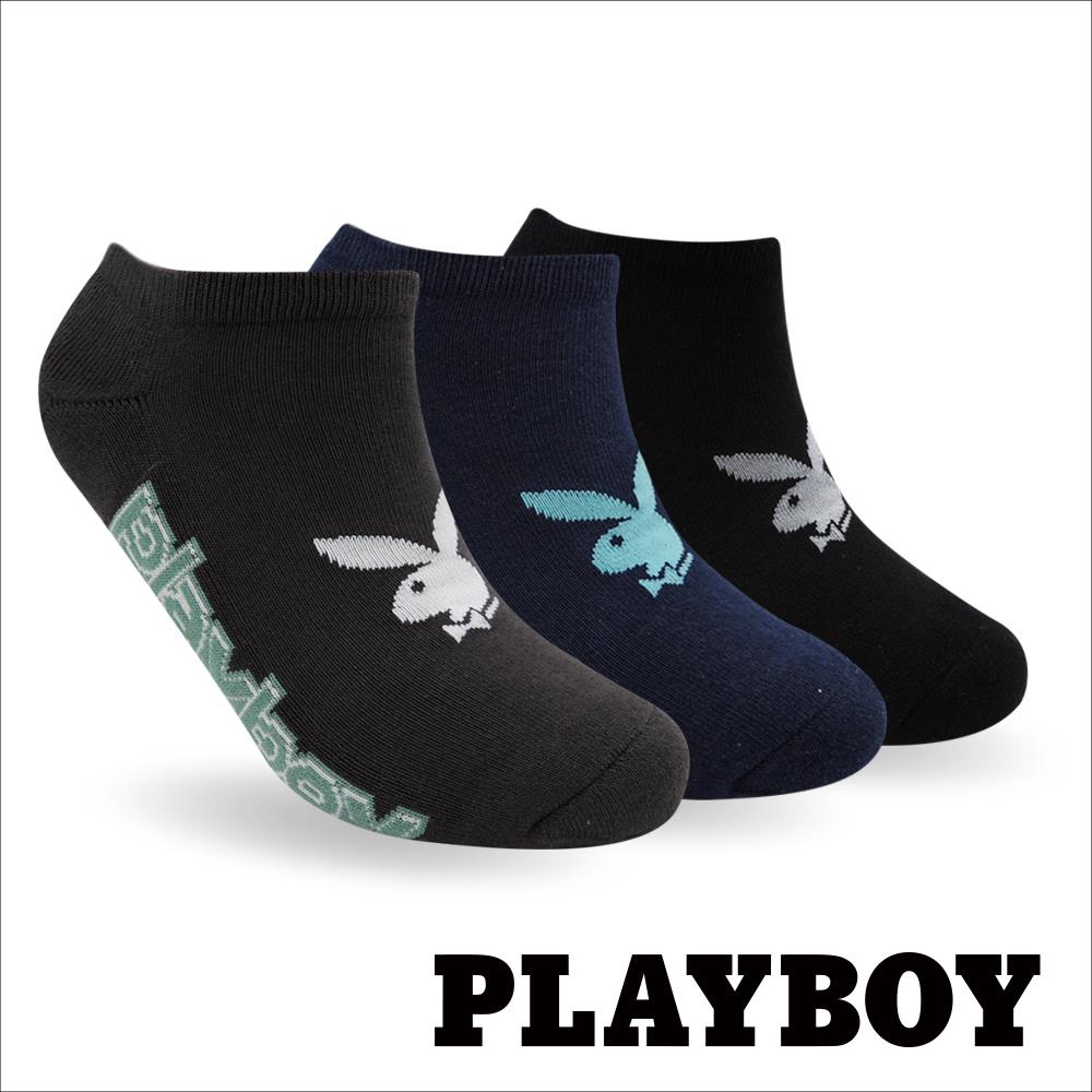 【襪款任選4雙$395 、9雙$750】 PLAYBOY 街頭兔隱形男運動襪(BF0522)