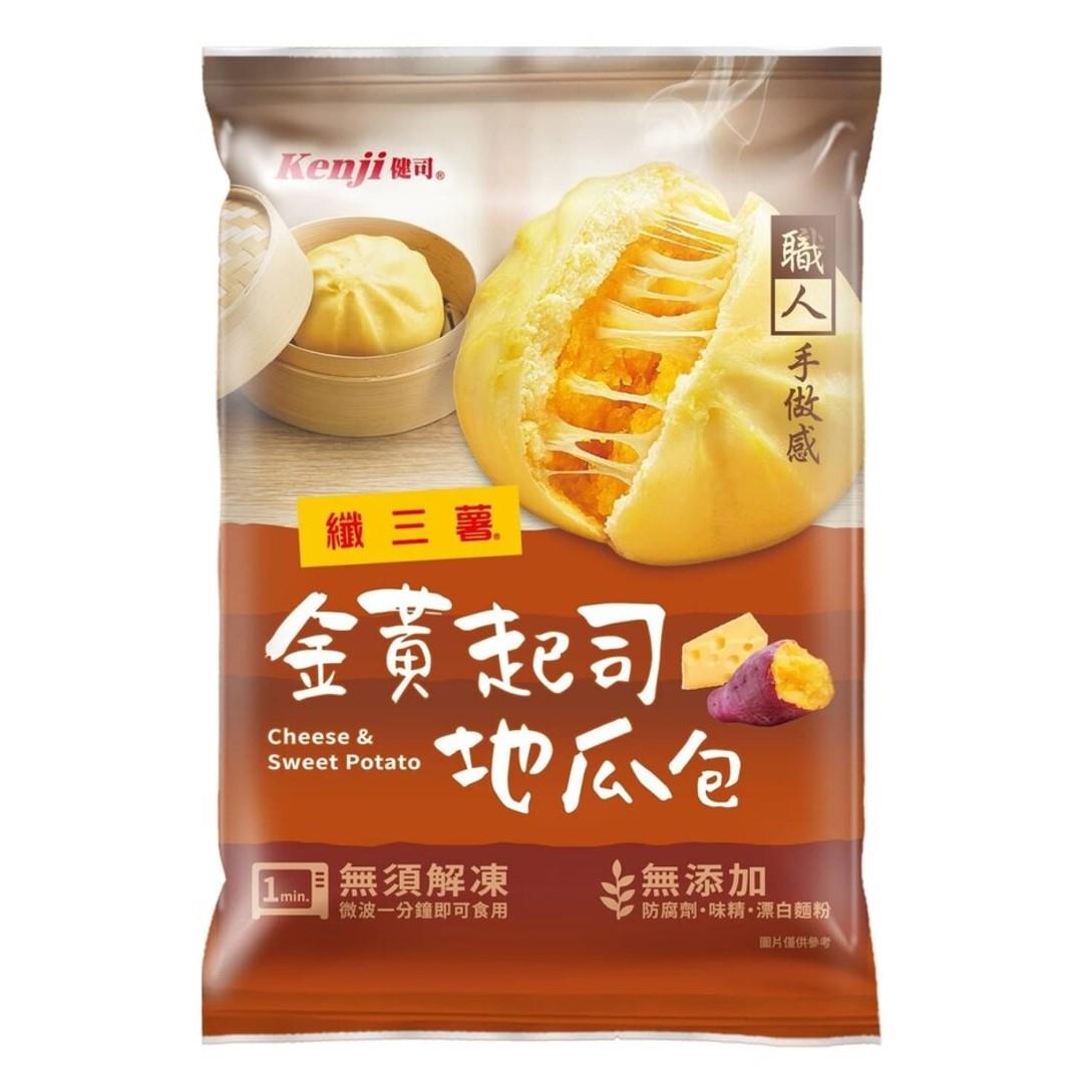 【健司】健司纖三薯金黃起司地瓜包６入(３９０ｇ)