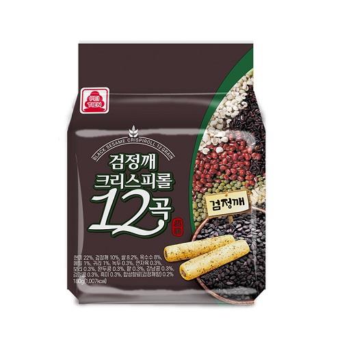 【北田】天然穀物１２種黑芝麻口味(１８０ｇ／　包)(效期至2024/09/17)