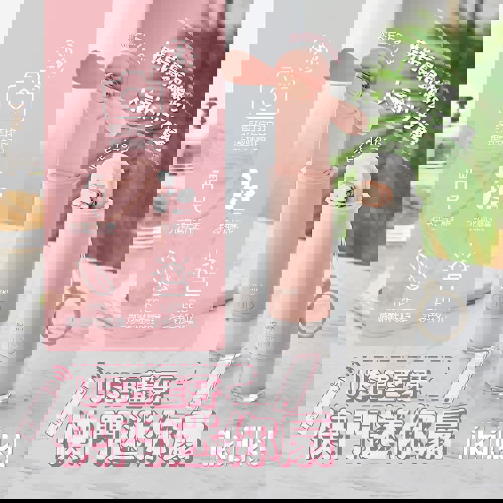 【ｉｋｉｉｋｉ】伊崎ＵＳＢ藍牙快門迷你扇(ＩＫ－ＥＦ７４０３　（粉）)