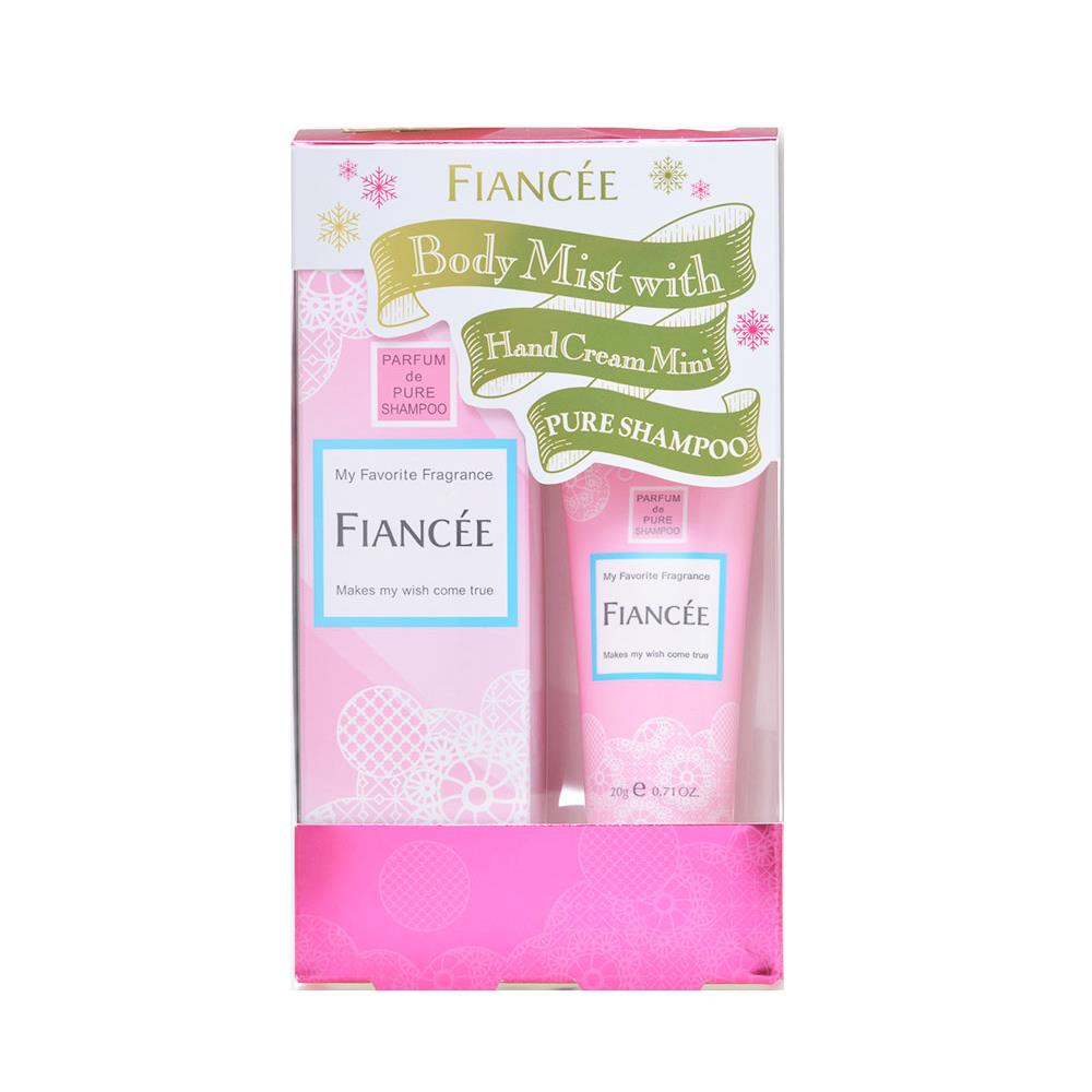 FIANCE芳香身體噴霧+護手霜禮盒組(50ml+20g)