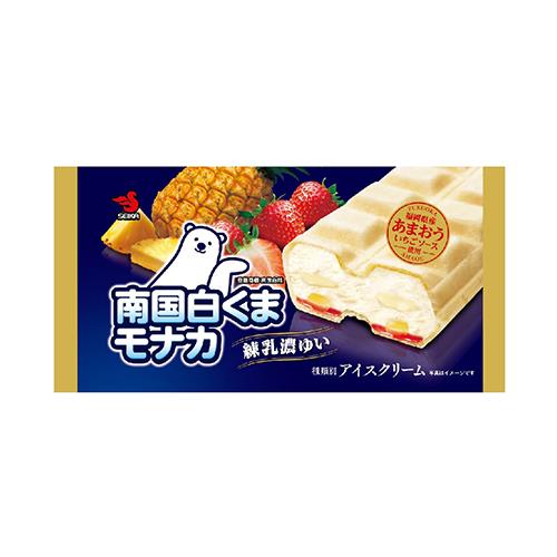 【ＳＥＩＫＡ食品】南國白熊水果風味雪派(１２０ｍｌ／盒)