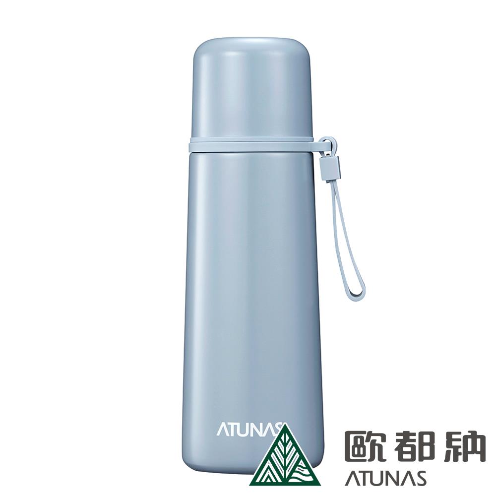 316雙蓋式霧面保溫瓶500ml(A1KTDD03N藍灰/水壺/真空保溫瓶)