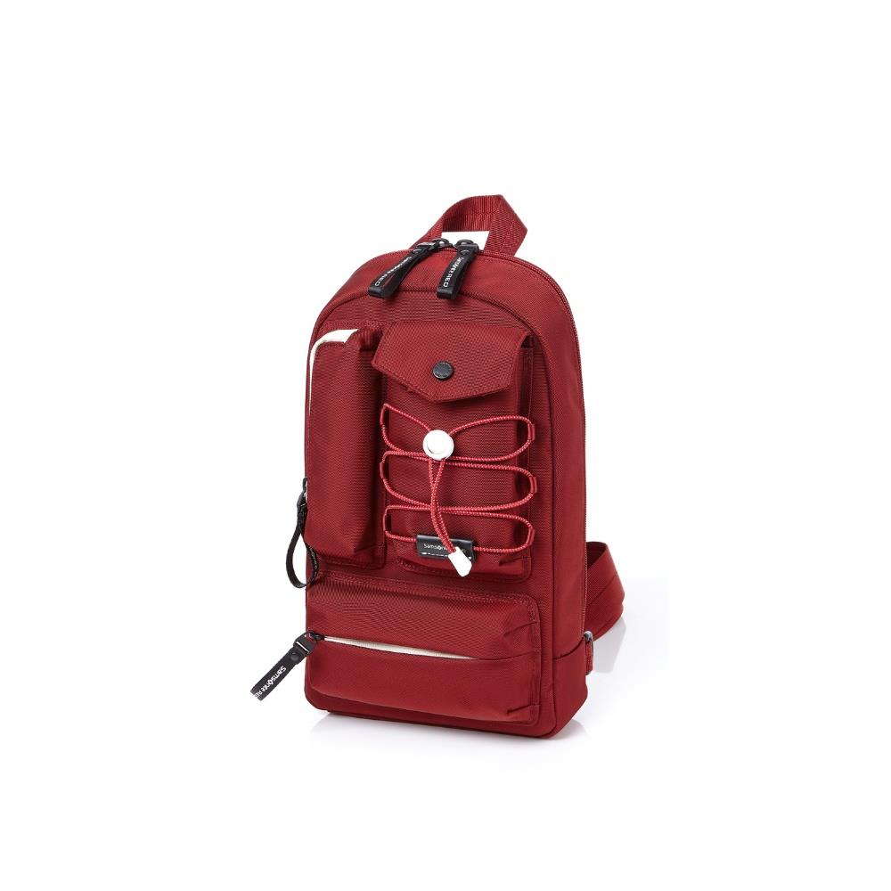 單肩包 側背包 包包推薦 休閒輕量尼龍包 MIRRE系列-多色任選-SAMSONITE RED 新秀麗