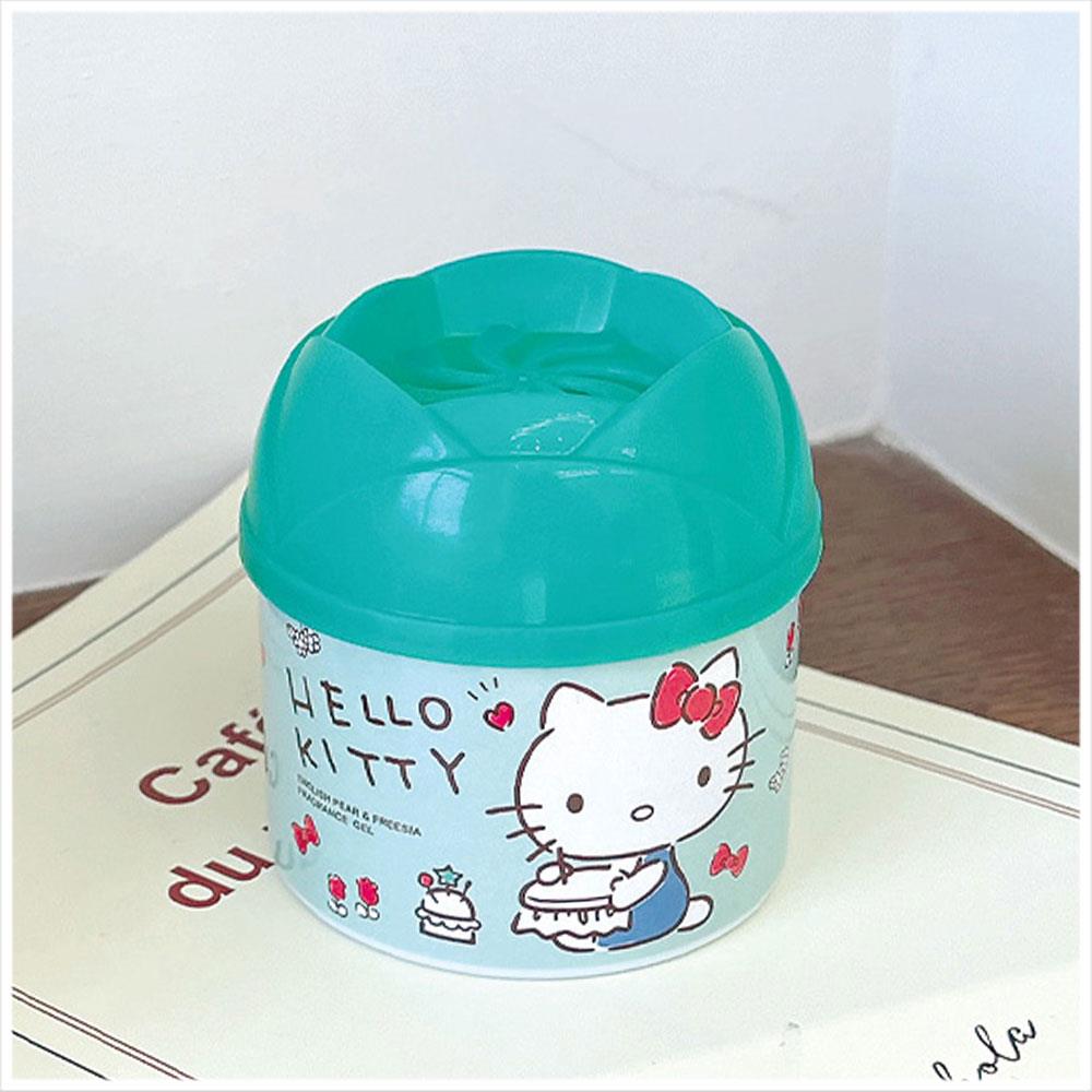 天藍小舖-Hello Kitty 室內易拉罐香氛膏110g(歡樂小蒼蘭)-單1款-$39【A11113946】