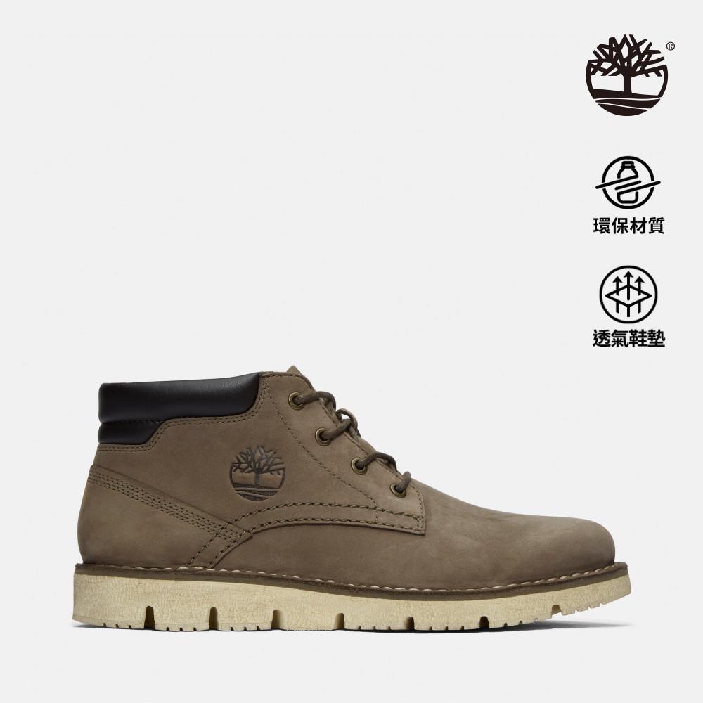 Timberland 男款軍綠色中筒休閒靴|A2BGA901