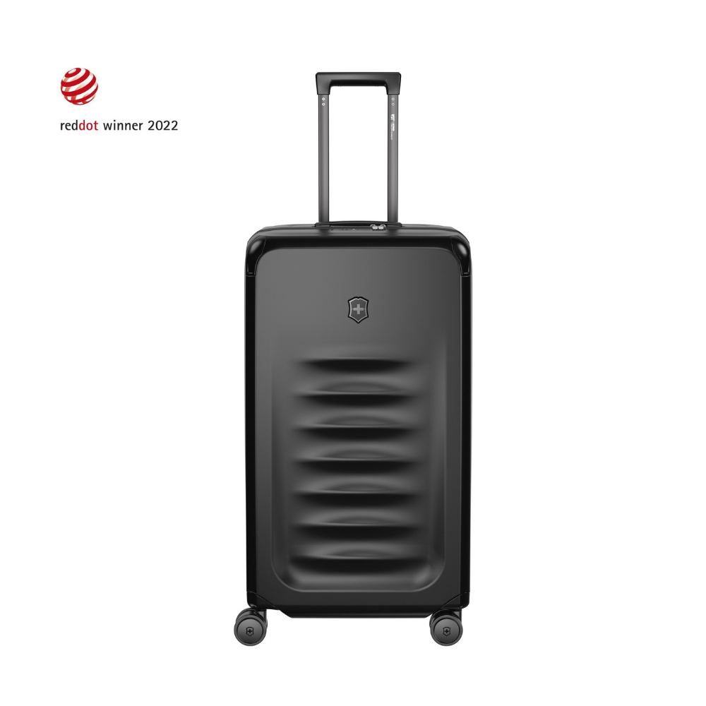 行李箱推薦 硬殼胖胖箱 大型旅行箱 Trunk 耐磨靜音輪 TSA鎖 紅黑二色-Spectra 3.0系列-Victorinox 瑞士維氏