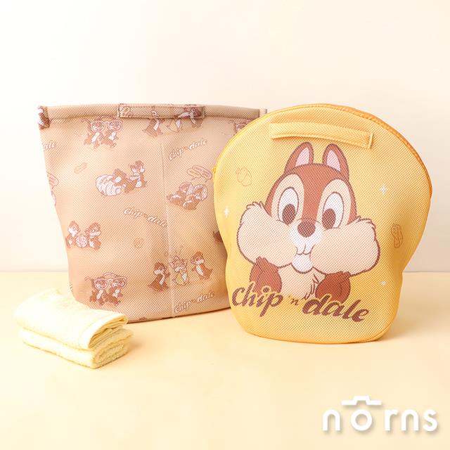 迪士尼奇奇蒂蒂手提洗衣袋- Norns Original Design Chip&Dale分隔式洗衣袋大容量洗衣網