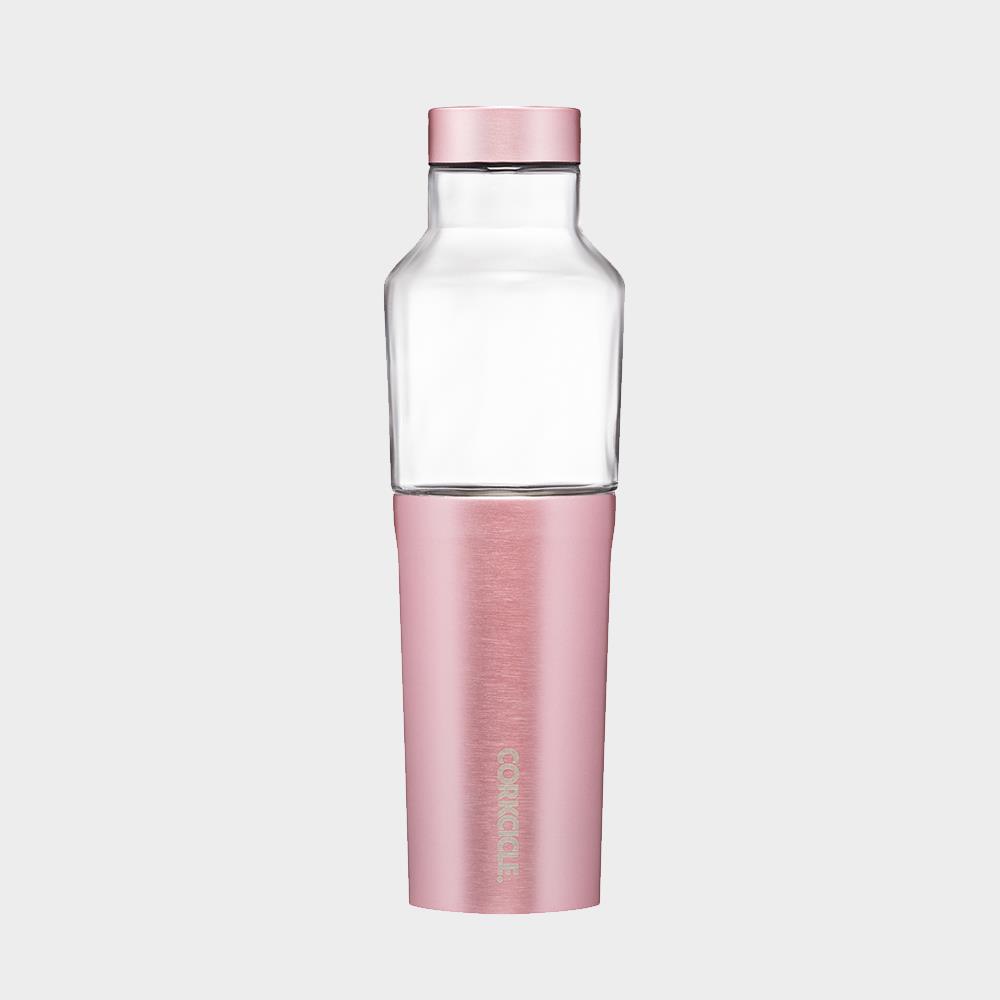 CORKCICLE 玻璃易口瓶 600ML-玫瑰金