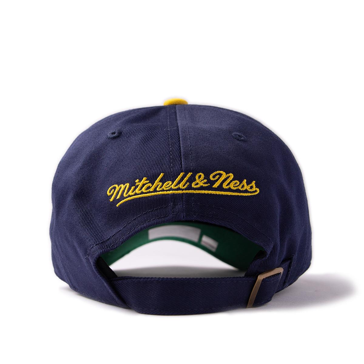 Mitchell & Ness NBA TEAM GROUND 2.0 DAD STRAPBACK CAP HWC LOS