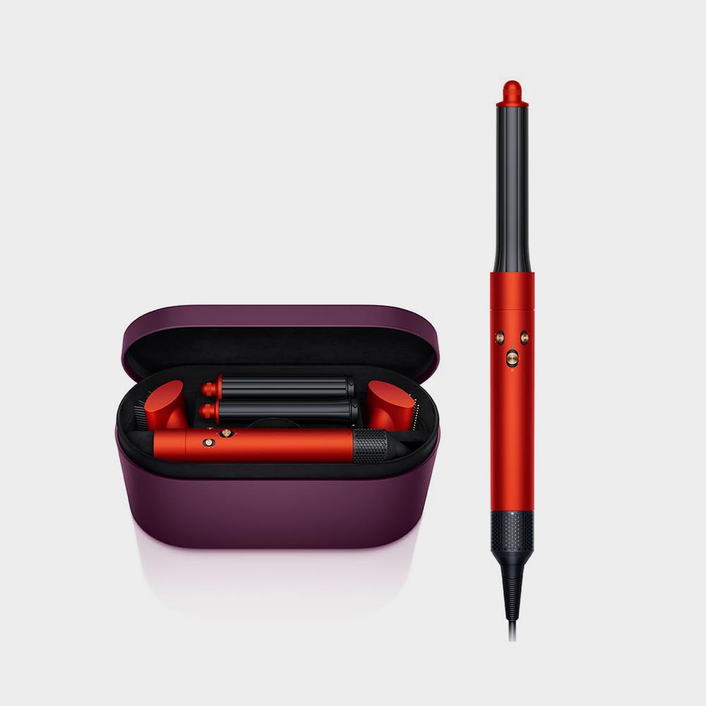 Dyson Airwrap™多功能造型器 HS05 長型髮捲版 托帕石橙紅期間限定色 附專用旅行袋