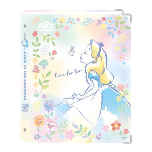 迪士尼Disney 精裝4孔夾(A4)-愛麗絲