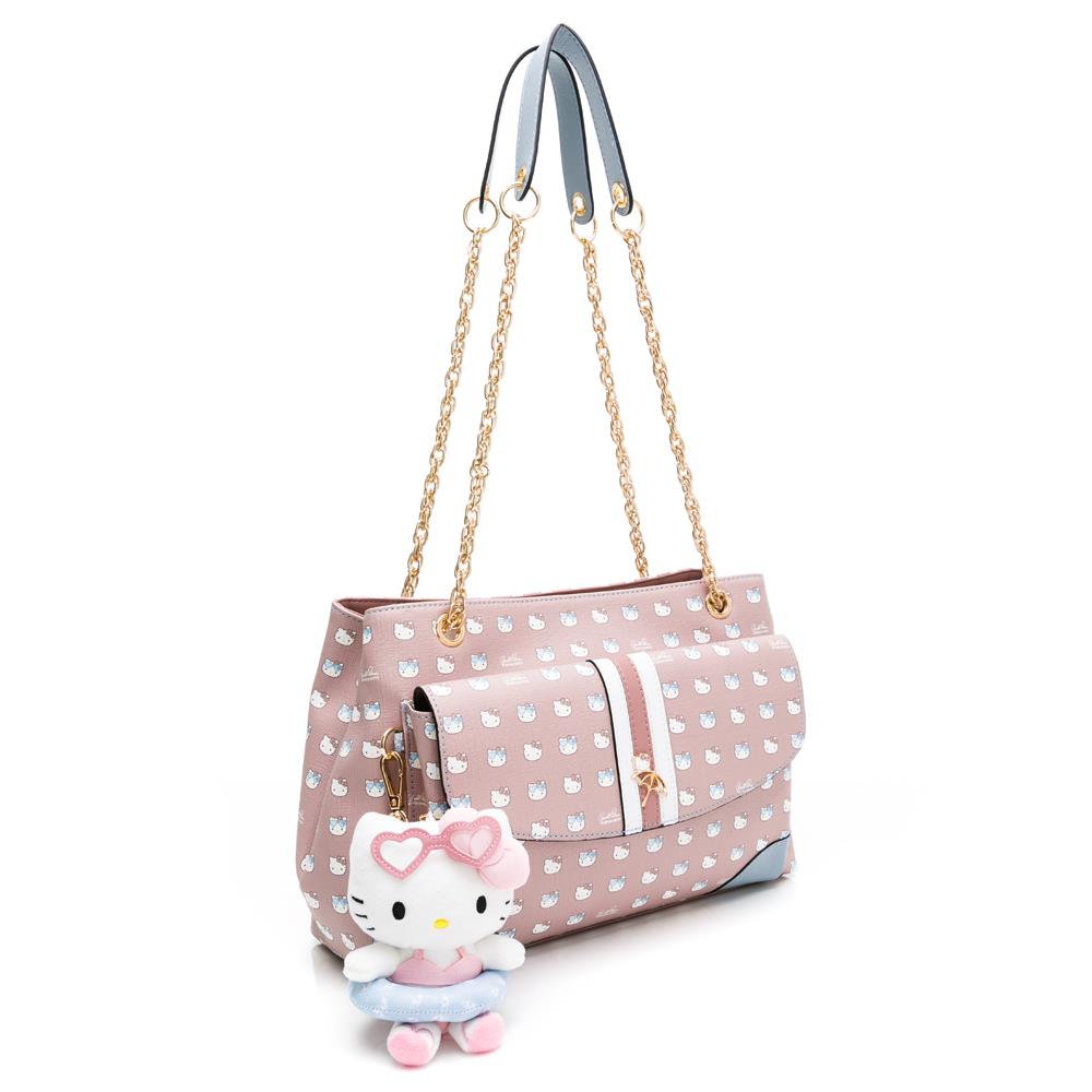 Hello Kitty Arnold Palmer Checkerboard Small Bag with Chain and