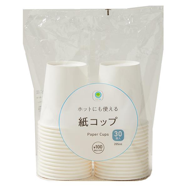【日本全家】日本全家紙杯３０入(２０５ｍｌ＊３０入)(效期至2025/09/06)