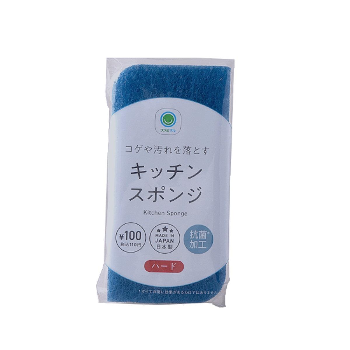 【日本全家】日本全家廚房海綿刷（硬質）(１個)