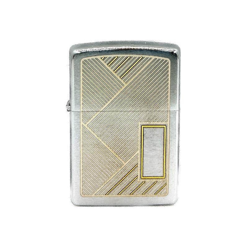 ZIPPO PF20 Diagonal Stripes Design防風打火機