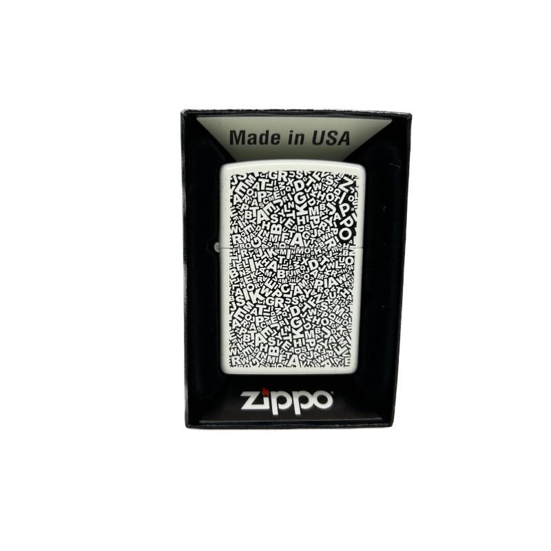 ZIPPO PF20 ZL Scattered Letters 防風打火機