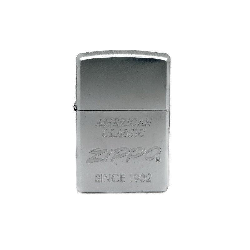 ZIPOO Satin Chrome Lustre 防風打火機
