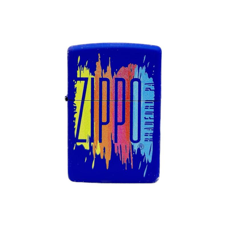 ZIPPO Royal Blue Matte Color Image 防風打火機