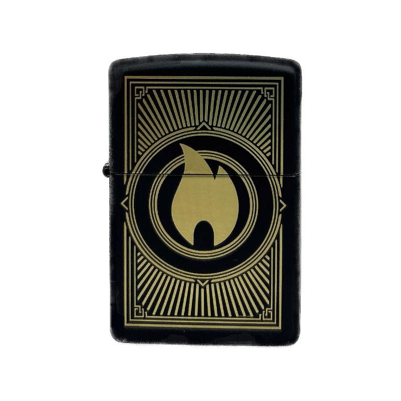 ZIPPO PF20 Deco Flame Design 防風打火機