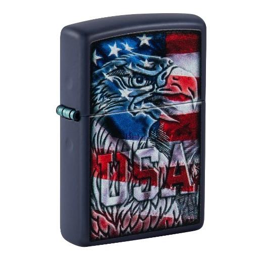 ZIPPO Eagle Flag Design 防風打火機