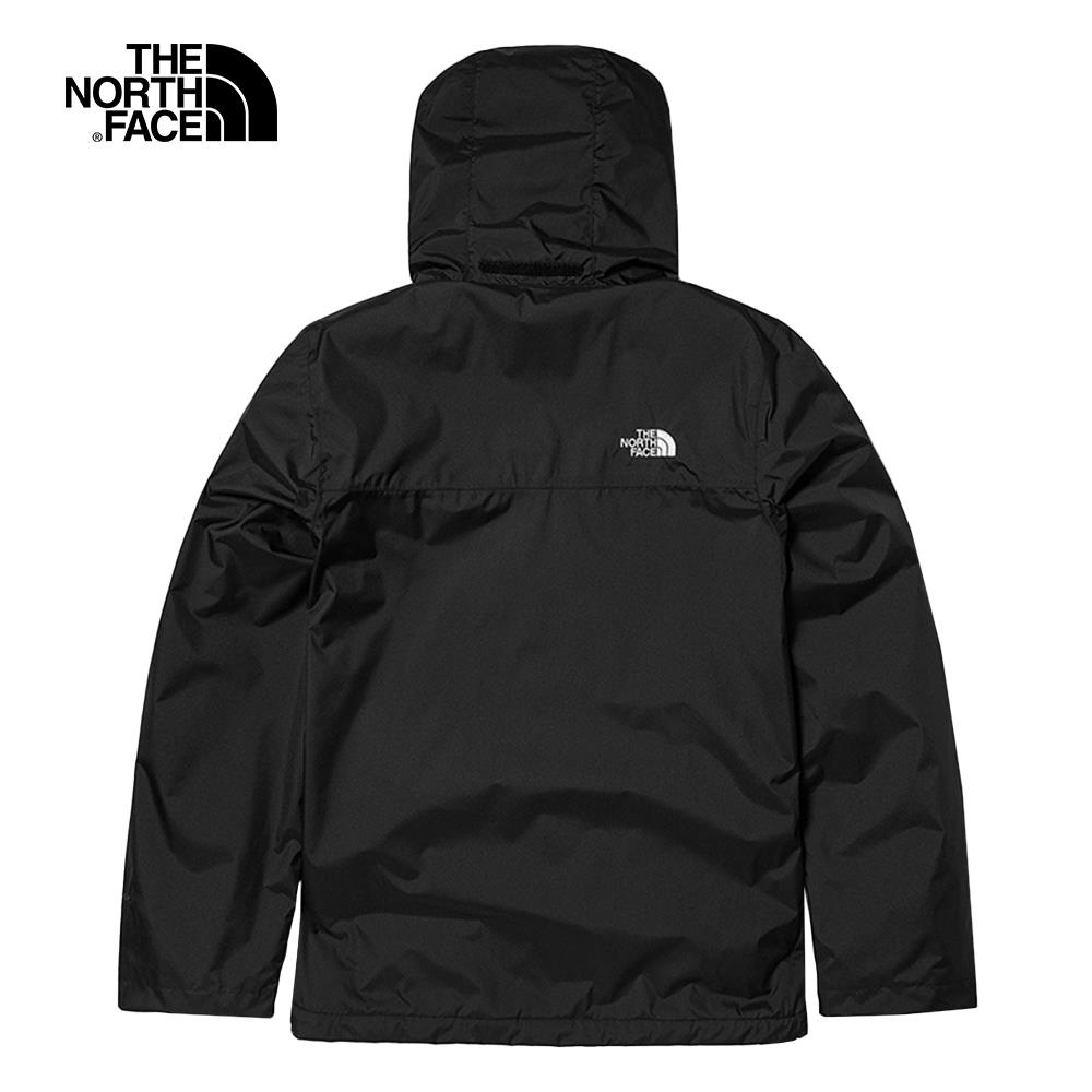 The north face black on sale windbreaker