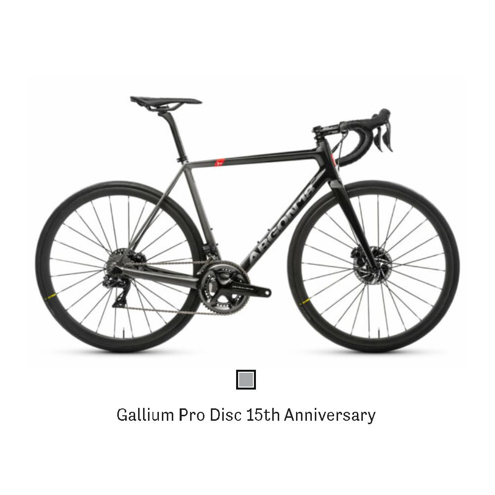【ARGON18】GALLIUM PRO DISC 15週年 碟剎碳纖維超輕碟剎公路車