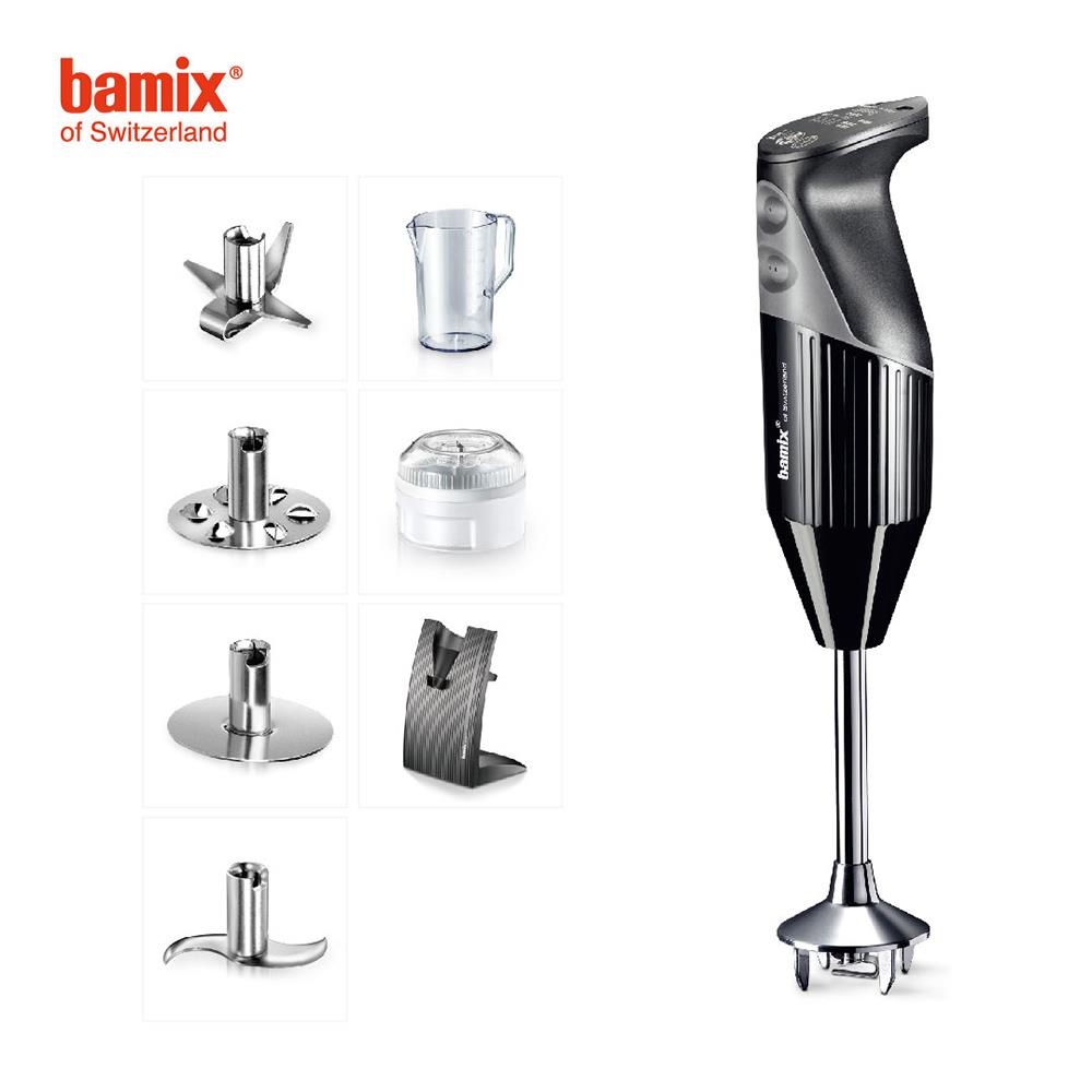 Bamix寶迷 轉動奇機料理棒 ColorLine 黑