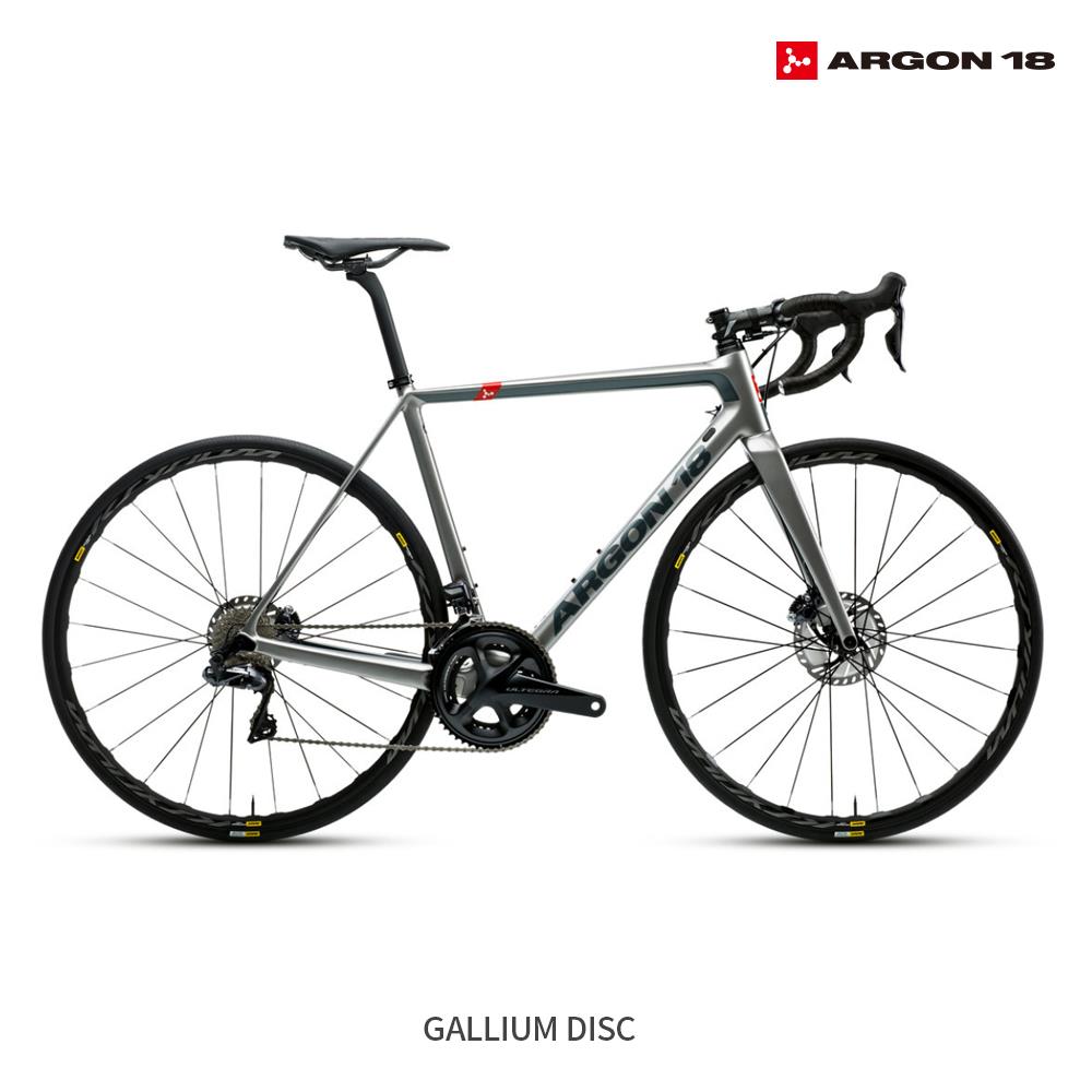 【ARGON18】GALLIUM DISC 亮灰黑 碟剎公路車自行車