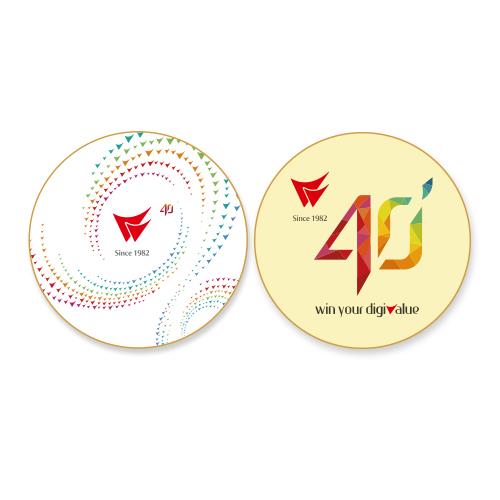 40周年慶炫彩紀念磁鐵
