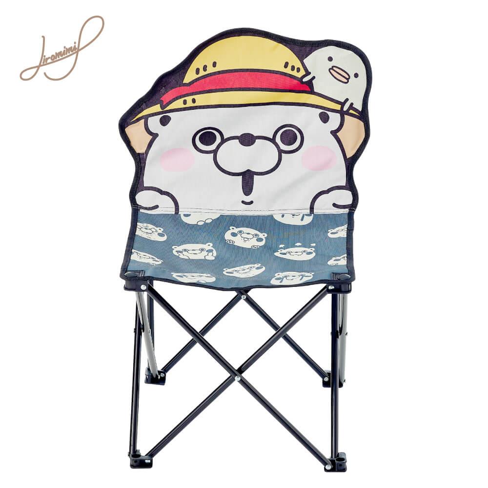 【ＹＯＳＩＳＴＡＭＰ】造型摺疊椅－草帽熊熊款(１入)