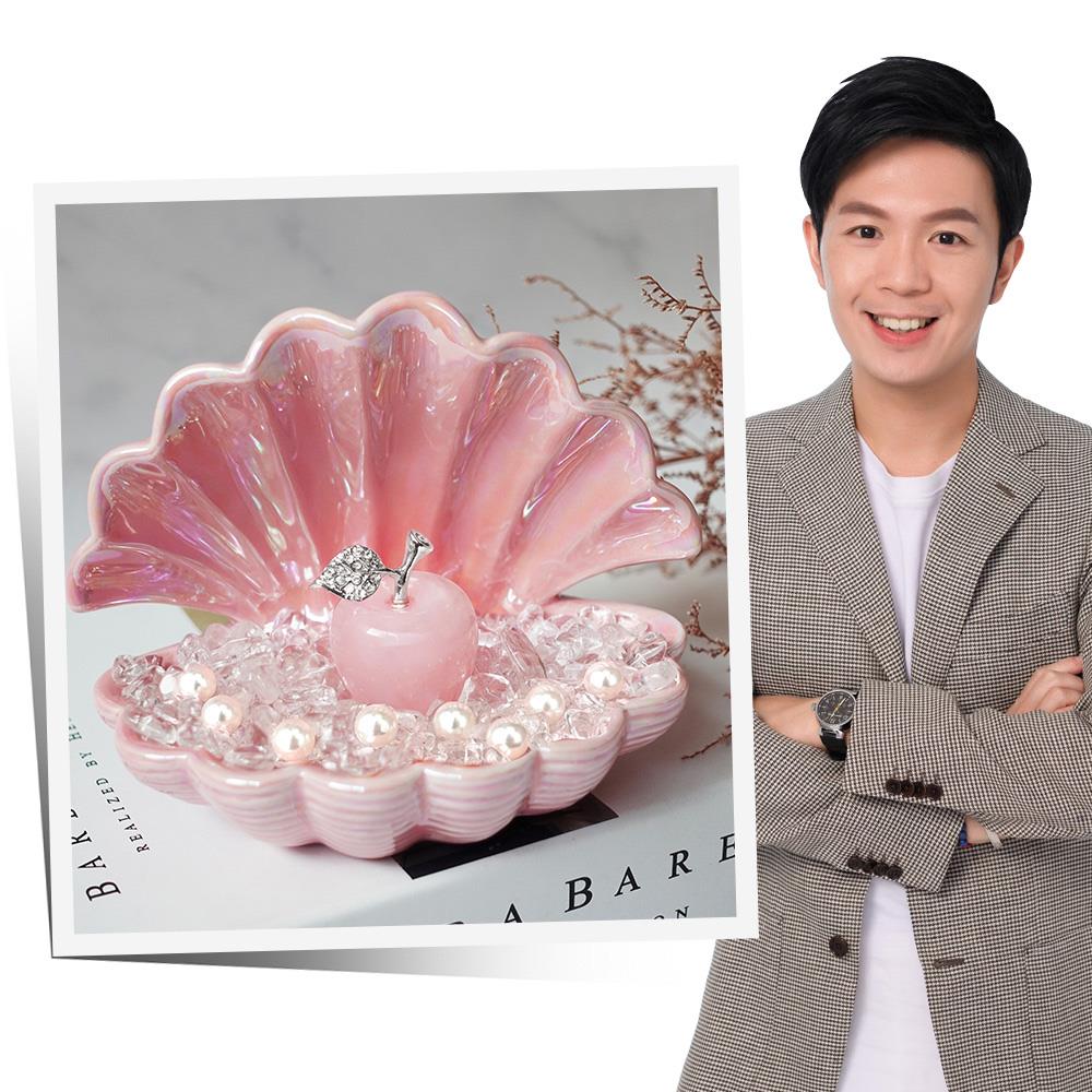 珍愛粉晶蜜果擺鎮－【姻緣、人緣、貴人】