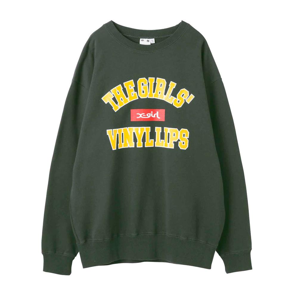 Crew Neck Sweat / 大學T - XLARGE / x-girl