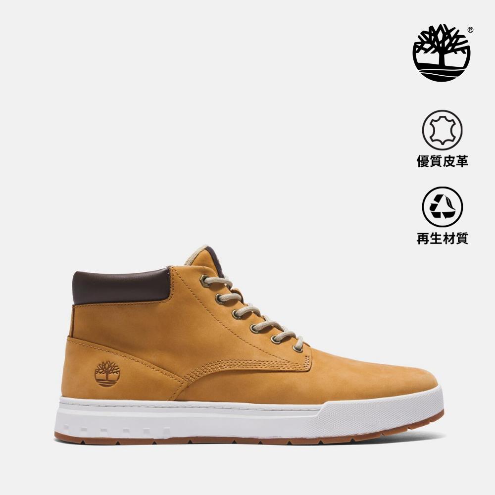 Timberland 男款小麥色中筒休閒鞋|A5PRV231