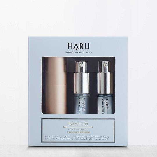 【HARU】女性私密護理水溶性潤滑液45ML隨身瓶火熱柔情組(Orgasm+STEAMY +DEWY)