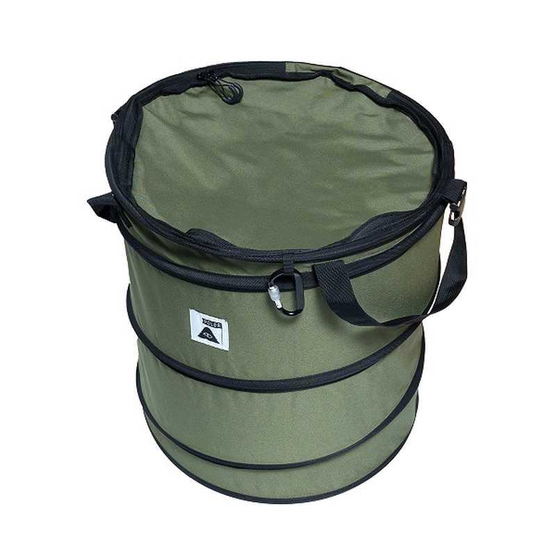 日本限定 POLER TRASH BOX 儲物籃 / 收納籃 / 橄欖綠色