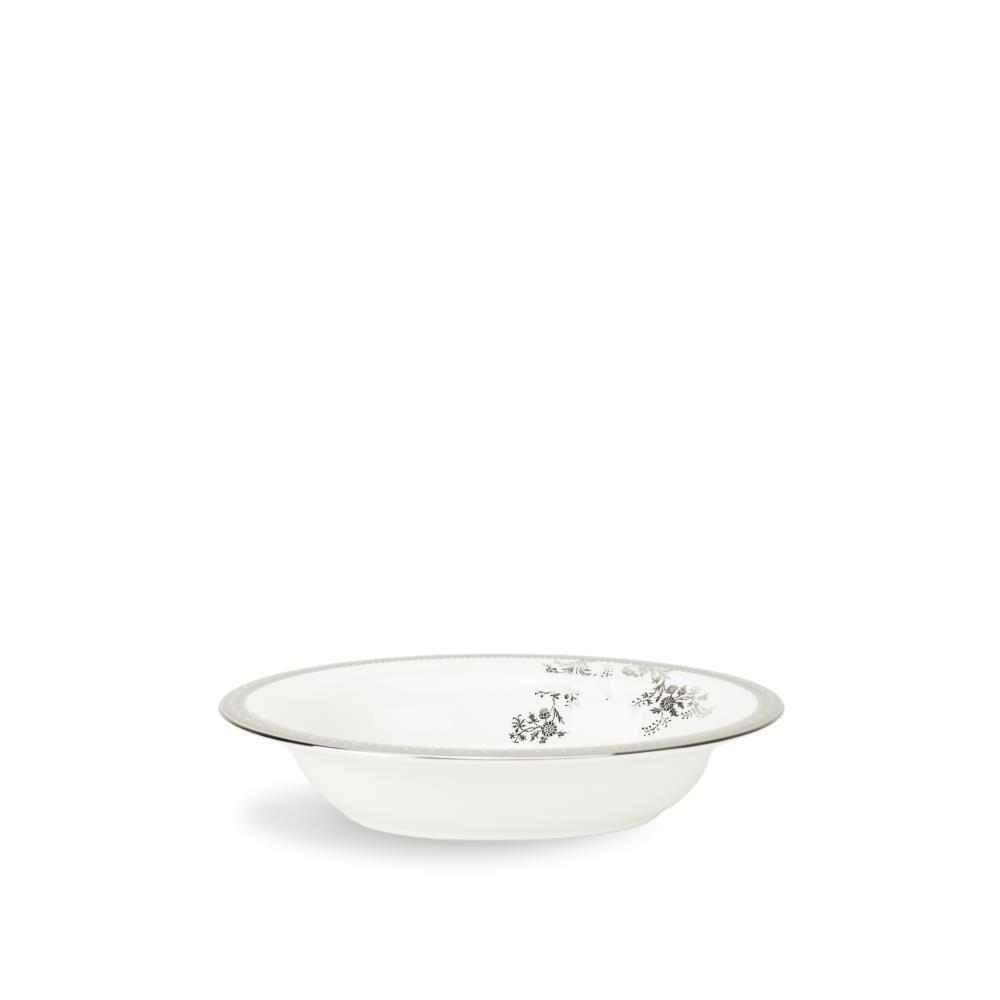 白金蕾絲深盤24cm