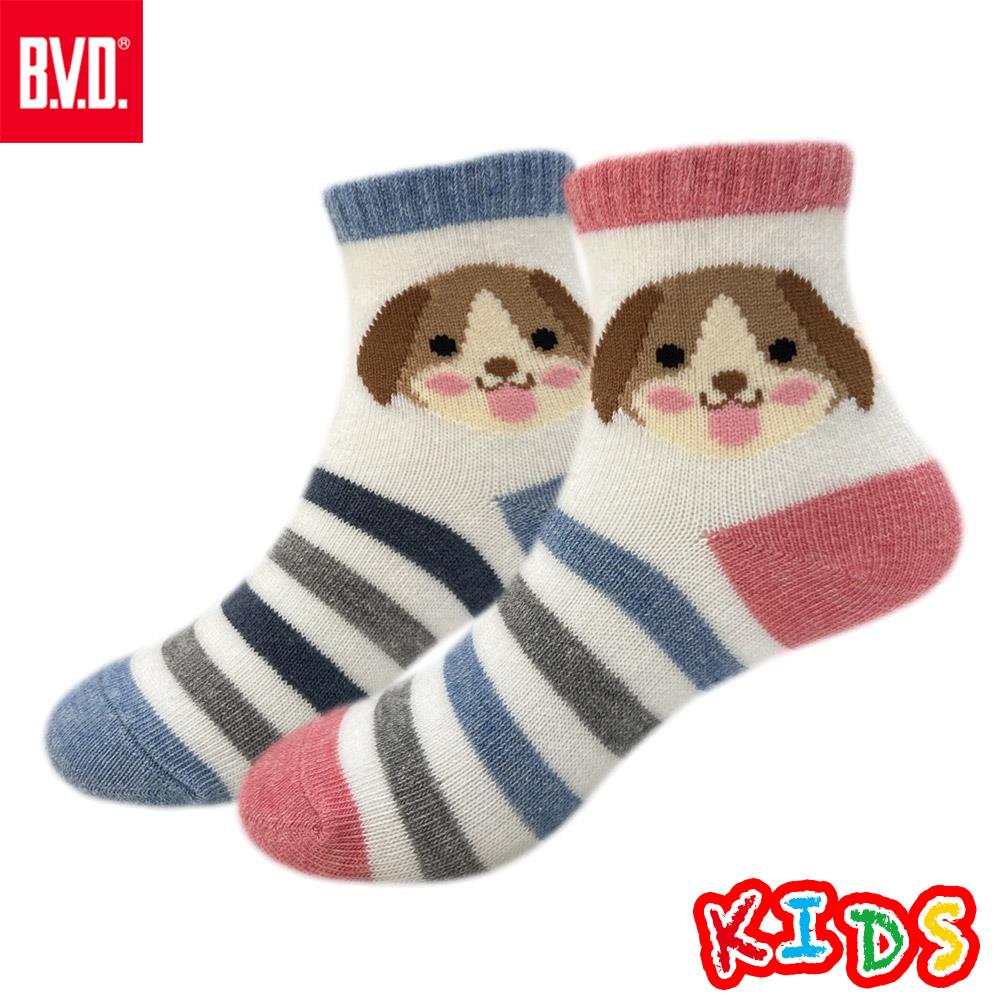 【BVD】小狗1/2童襪(13-16CM)-B579