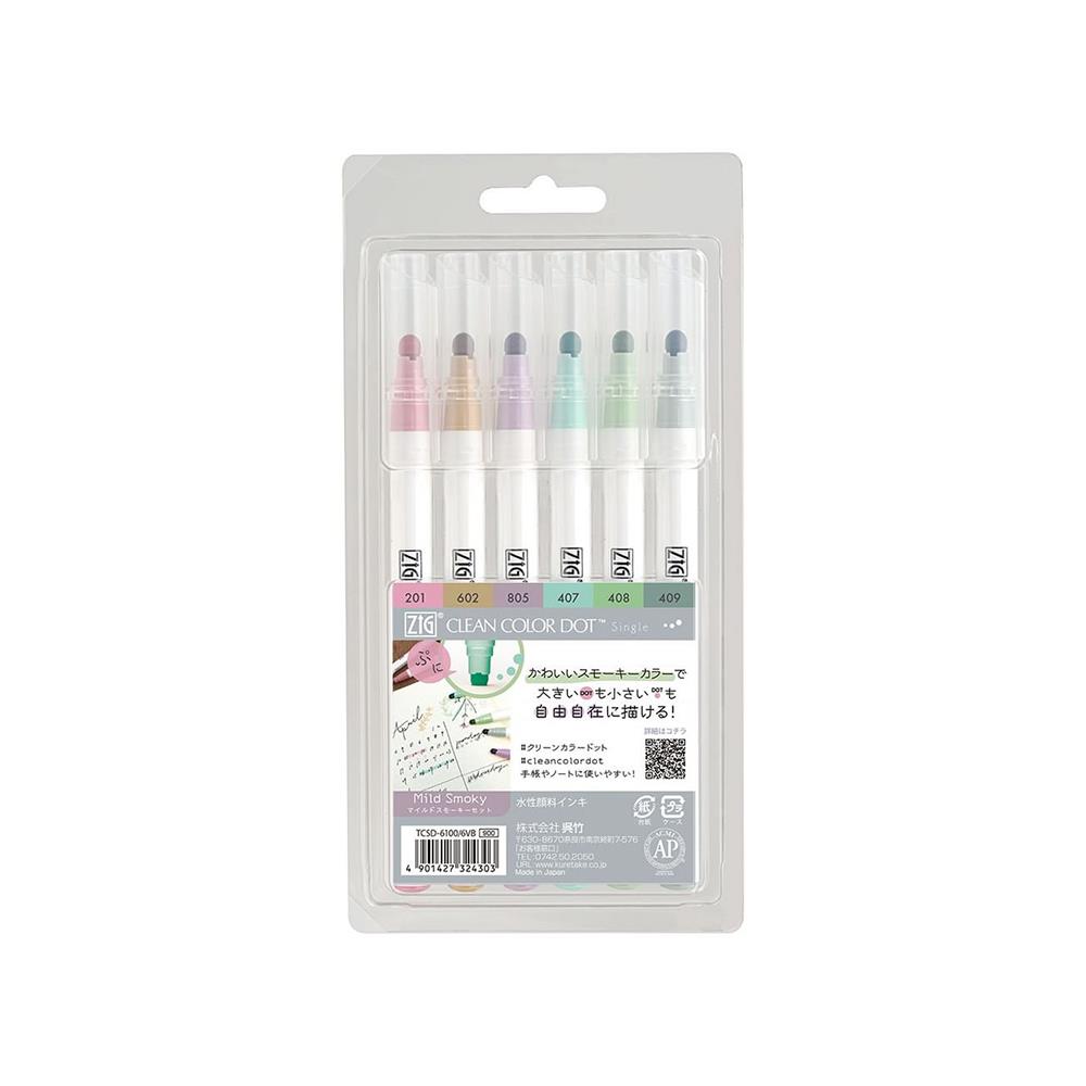 Zig Calligraphy Marker Set - Brown