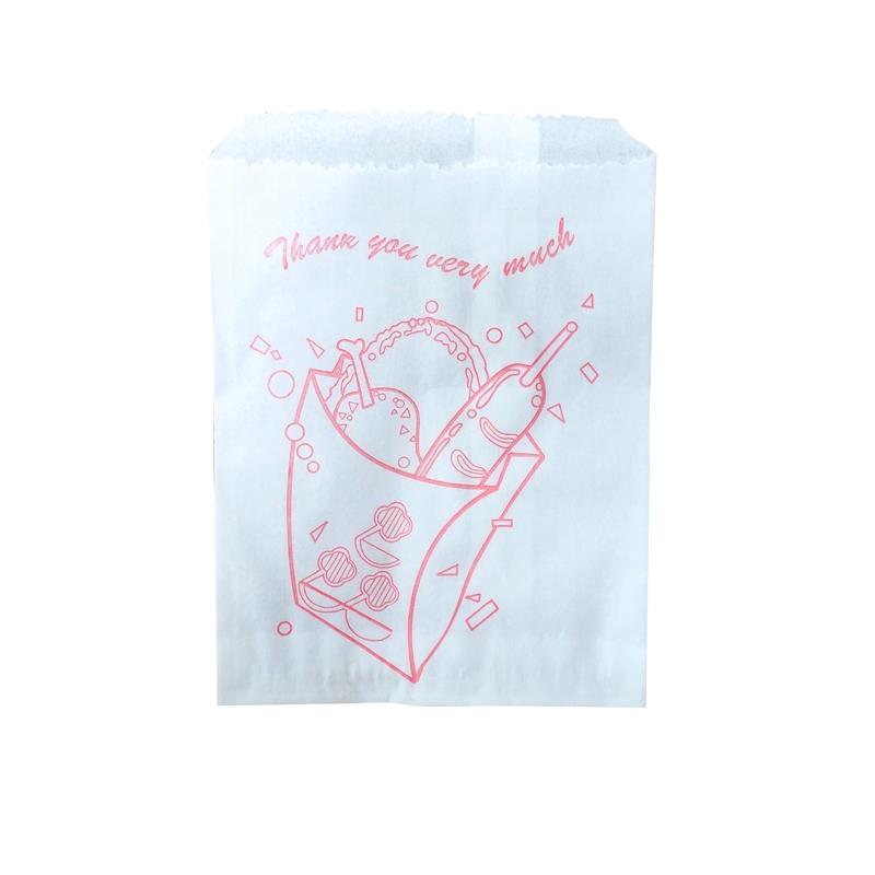 825防油紙袋－薯條袋 100入