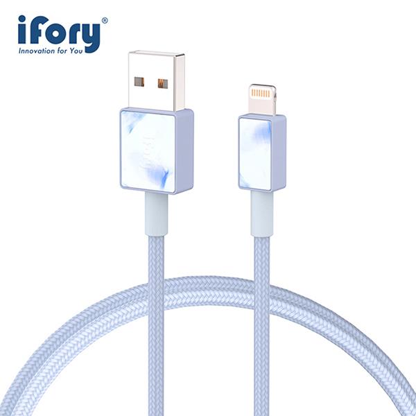 【iFory】蘋果認證1.8M編織充電傳輸線(USB-A to Lightning)