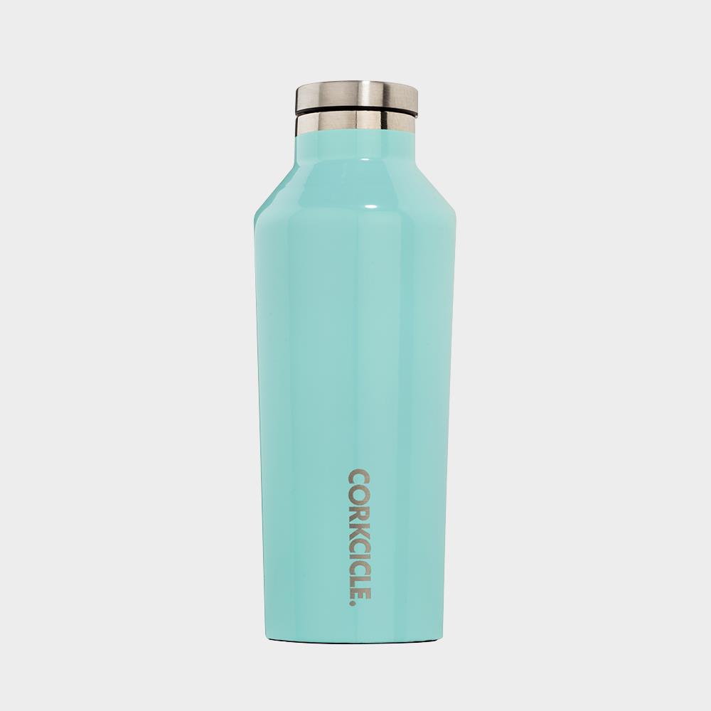 【雷刻專區】CORKCICLE 三層真空易口瓶 270ml-土耳其藍