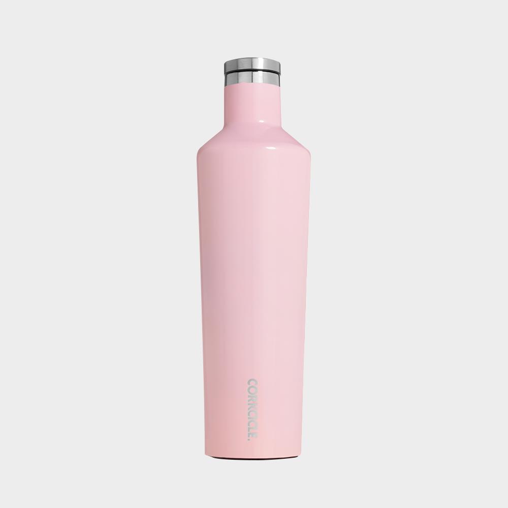 【雷刻專區】CORKCICLE 三層真空易口瓶 750ml-玫瑰石英粉