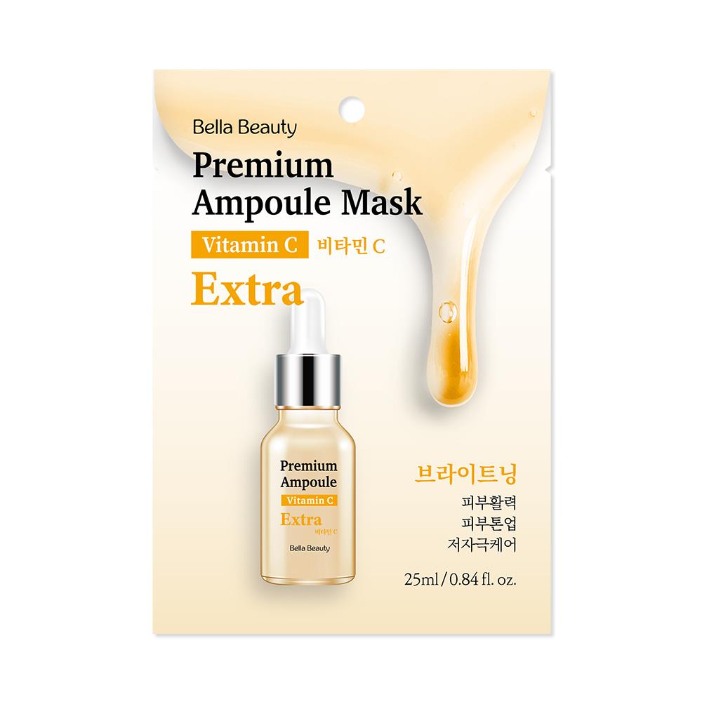 韓國BellaBeauty安瓶修護面膜-維他命C-25ml